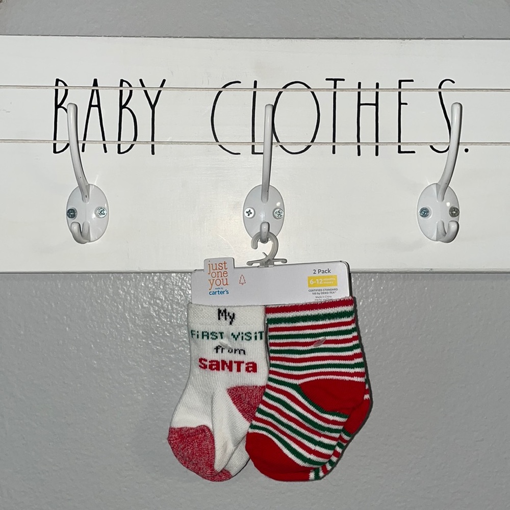 My First Visit from Santa 2 pack socks